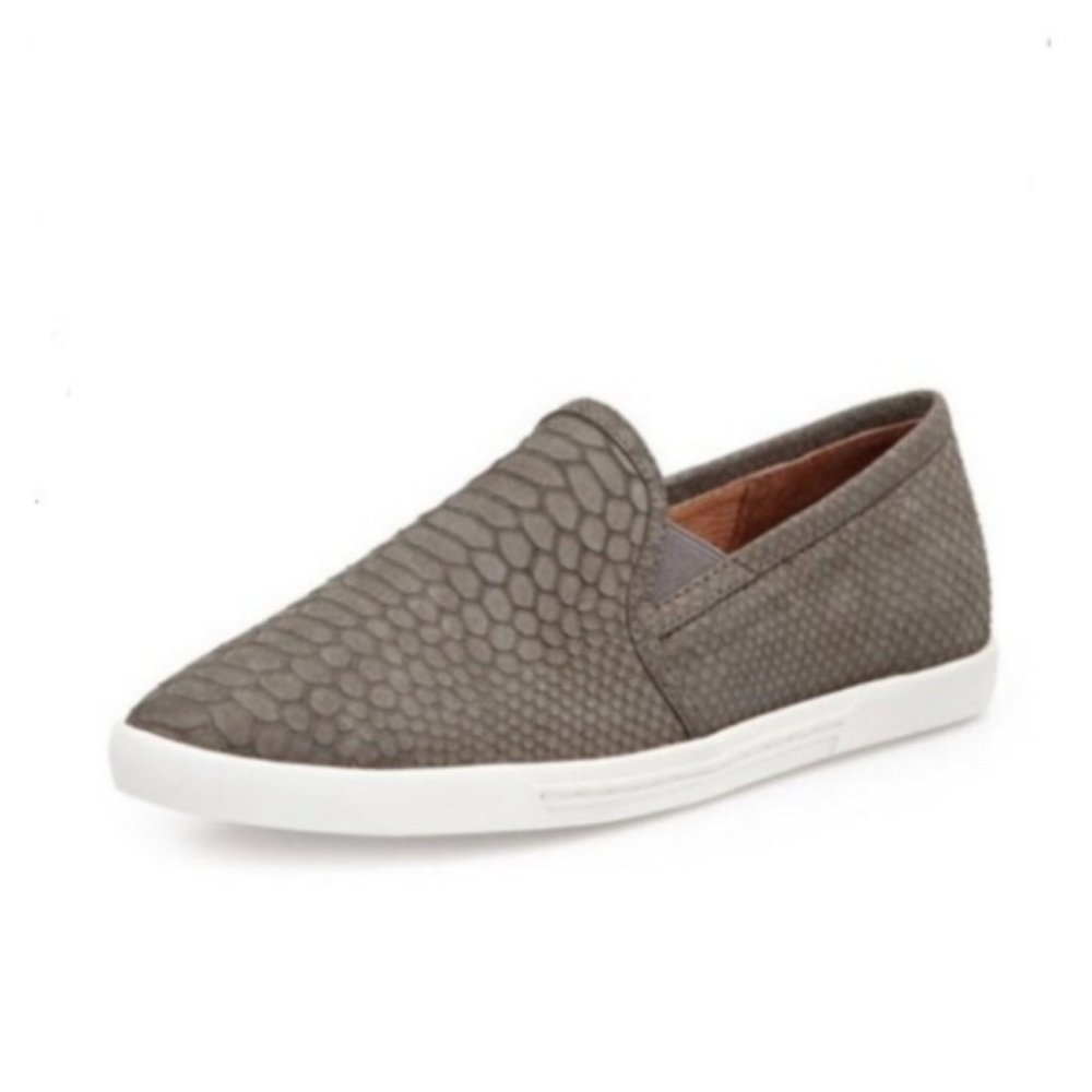 Joie Kidmore Slip on Leather Reptile Sneakers